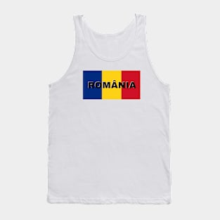 România Flag Tank Top